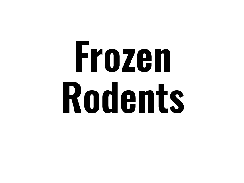 Frozen Rodents inventory website