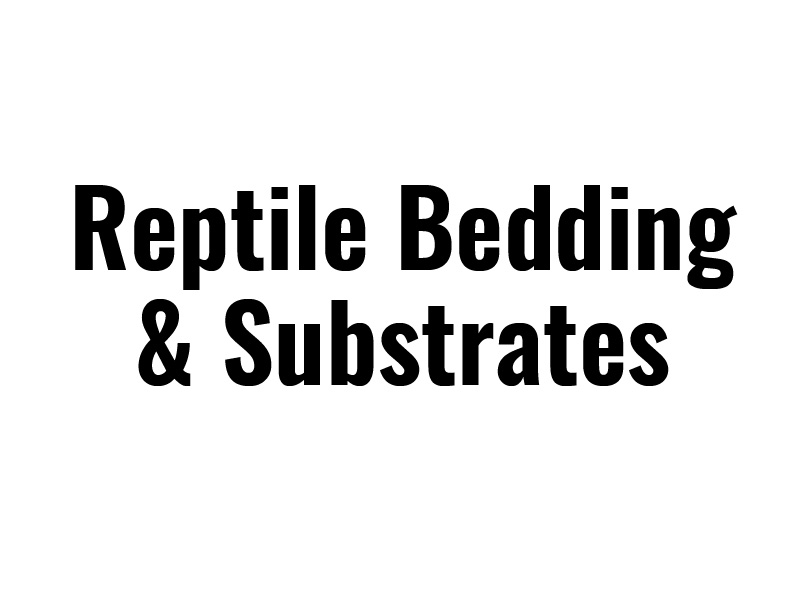 Reptile Bedding and Substrates inventory website